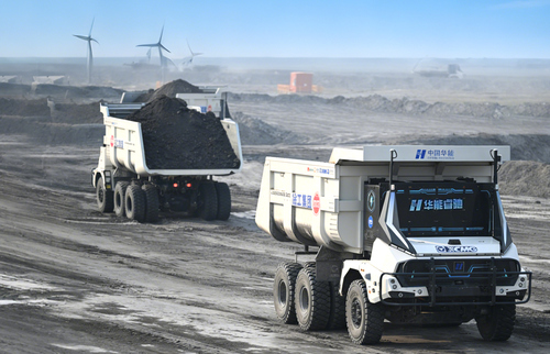 EVLINK Supports Huaneng Yimin's World's First Fleet of 100 Autonomous Mining Trucks